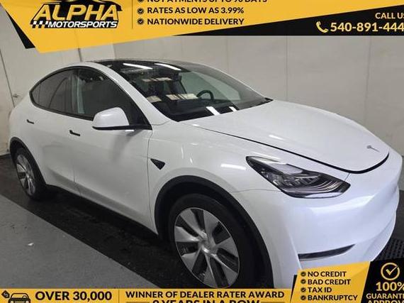 TESLA MODEL Y 2022 7SAYGDEE2NA009463 image